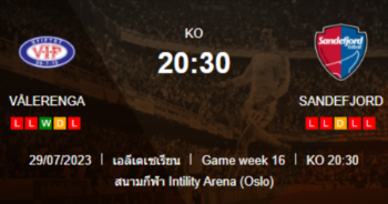 วิเคราะห์บอล วิเคราะห์บอลวันนี้ ทีเด็ดบอล นอร์เวย์ อีลิทเซเรียน สตาเบ็ค VS โมลด์ 29/07/2566 เวลา 23.00 น.